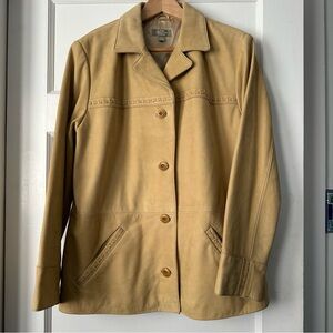 The Territory Ahead Women's Leather Jacket–Large, Tan, Buttery Soft, NWOT FAB!!